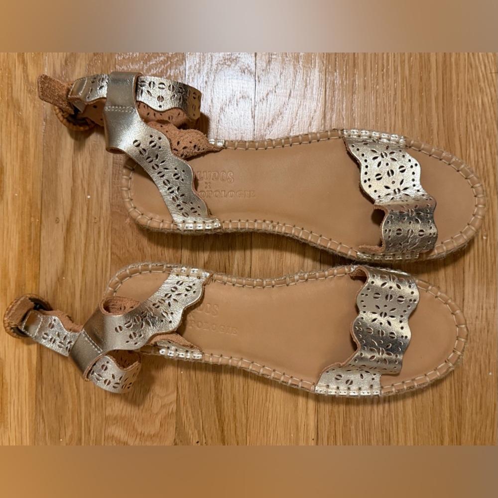 Soludos x Anthropologie Cadiz Espadrille Sandals size 6.5 - Picture 3 of 11